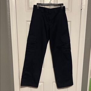Dickies Black Cargo Pants Relaxed Straight